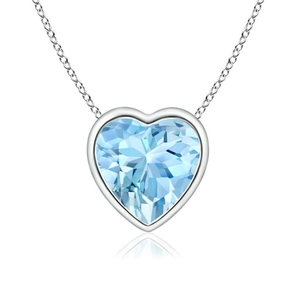 10mm x 6mm Solid 14k Yellow Gold 5mm Heart Blue Topaz Bezel Pendant Charm 10mm x 6mm Solid 14k Yellow Gold 5mm Heart Blue Topaz Bezel Pendant Charm